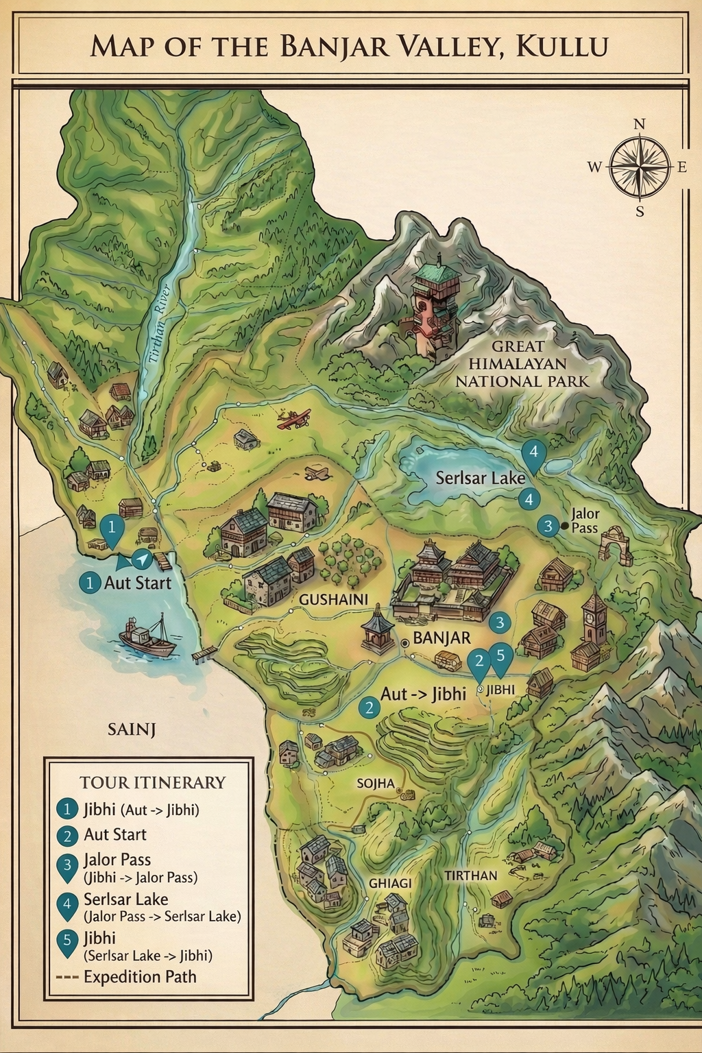 Himalayan Map